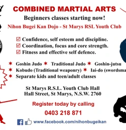 Nihon Bugei Kan Flyer