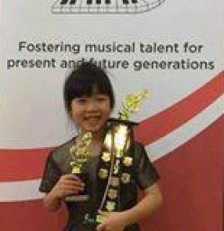 6 year old Savannah wins 1st prize in St George Eisteddfodd, as well as a Perpetual Trophy for the 10 Years and under category.