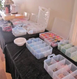 beads for Gems and Jewels party