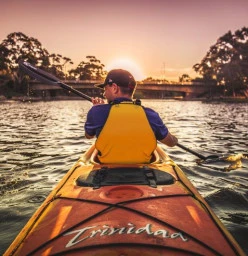 Adelaide City Kayak Tour - Sunset