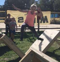 Our Ninja Warrior obstacle Course