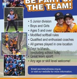 Play softball this Summer!