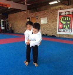 3-5 year olds practising