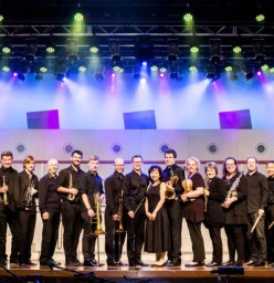 Orchestra photo from the Hornsby Musical Society’s production Anything Goes
