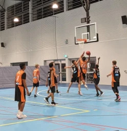 Junior comp in action