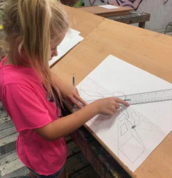 Juniors perspective drawing, Drawing Lab