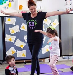 connect kids YOGA class