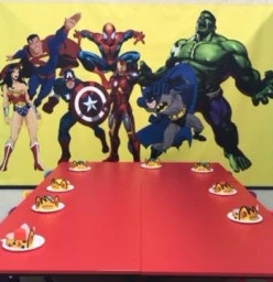 Superheroes Party Room