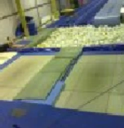 Pit and trampolines at High Flyers competitive gym centre