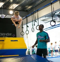 From holiday camps, to year round classes such as ninja warrior, martial arts, yoga, gymnastics, baby explorer, school readiness, and much more!