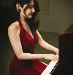 Ginny Playing Piano
