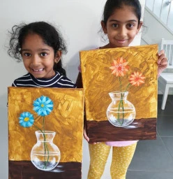 Wonderful little artist from Art Springs