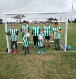Our All Abilities soccer team in action!