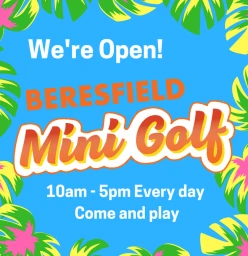 New Mini Golf course open for play