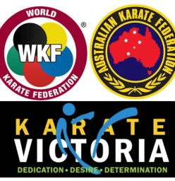 Proud affiliation with Karate Victoria, AKF & WKF