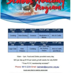July School Holidays