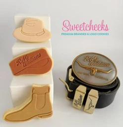 Custom Branded and logo Cookies for corporate events