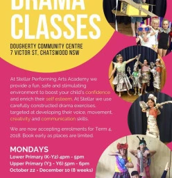 Chatswood Classes Term 4 2018