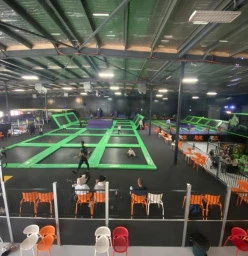 From cafe looking over the main arena