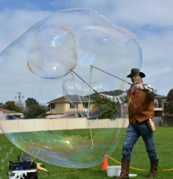 Billy the Kidding, Bubble Wrangler Melbourne 1