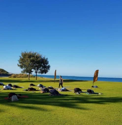 Beach Yoga at South Beach, South Fremantle