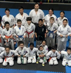 First day training in our new dojo