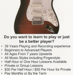 In Tune Guitar Tuition Cessnock 1