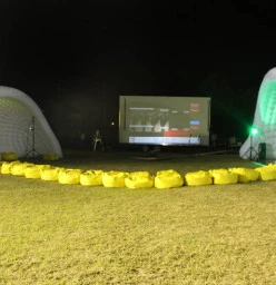 Marquees, Outdoor Movies and bean bags