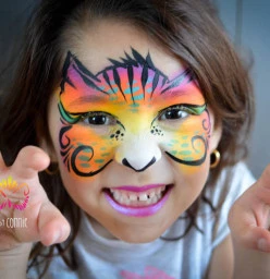fancy kitty face paint