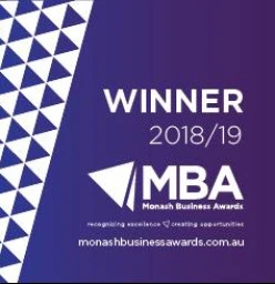 Winner - Monash Business Awards 2018/19