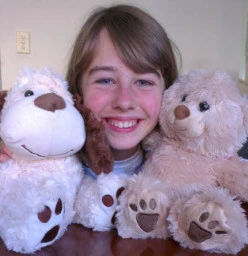 Talia With Her Favourite BearHugs