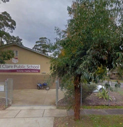 Our Kids' Karate Central dojo entrance, at Point Clare Public School hall, with parking available on site.