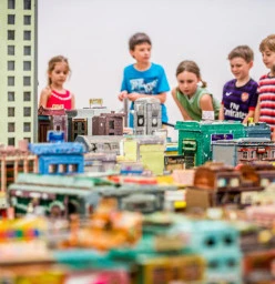 Construction in the Children's Gallery, Ipswich Art Gallery