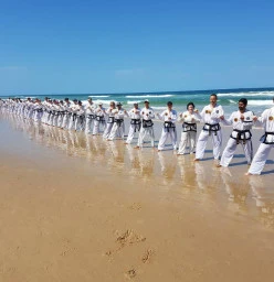 Beach training at Summer Camp 2017