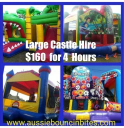 Large Jumping Castle Hire 4 Hrs $160