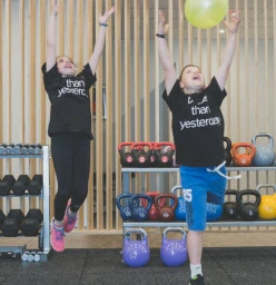 We have taken all the elements of fitness, strength, balance, power, flexibility, control and coordination and put them together to create fun interactive classes that your kids will love!