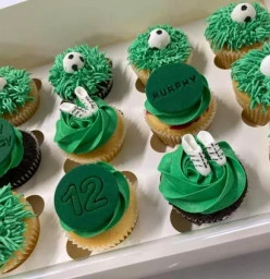 Soccer Custom Cupcakes Central Coast
