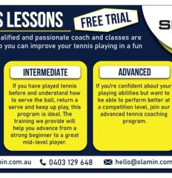 Adult lessons for all experience levels