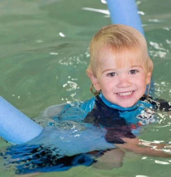 Swimming is fun