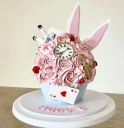 Alice in Wonderland Cake by Michelle Arbel Cakes