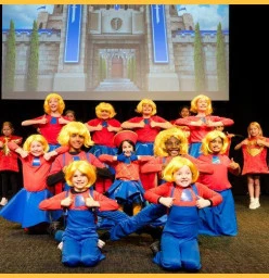 Duloc Dancers from BeXD Shrek Cast
