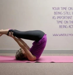 You time on the mat being still is just as important as your time on the mat being active