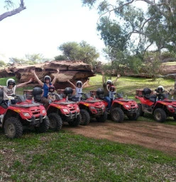 Family fun in the bush