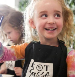 Kids of all ages love to play with paint!