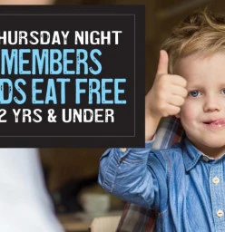 Gosford RSL Members kids eat free Thursday Nights