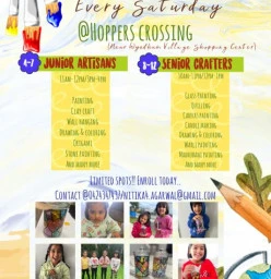Art and Craft classes at Sparkle Studio Hoppers Crossing 1