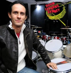 Claudio Reis drum tutor in Caringbah