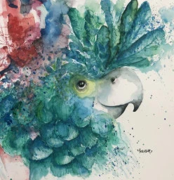 My Sweet Silly Green Cockatoo