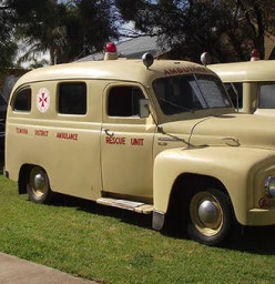 The largest collection of ambulances in NSW, many of which have featured in films and TV series.