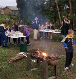 Scouts can experience outdoor activities like camping.
